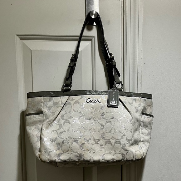 Coach Handbags - Coach bag C1175-F17724. Silver color